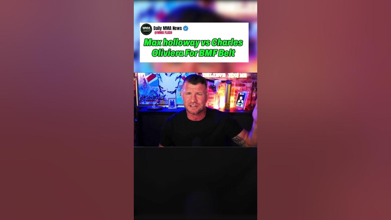 Oliveira Seeks Revenge: BMF Gold at Stake in Holloway Rematch