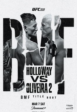 UFC 326: Holloway vs Oliveira 2 Las Vegas Fight Card Preview